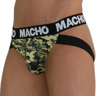 MACHO MX28MV Jockstrap Military Green XL - Anatomiczne wsparcie