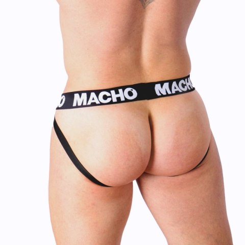 Macho MX26X1 Jockstrap siateczkowy biały XL elastyczna tkanina