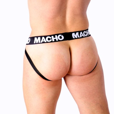 Macho MX28FR Jockstrap rożowy neonowy L - elastyczny anatomiczny kroj