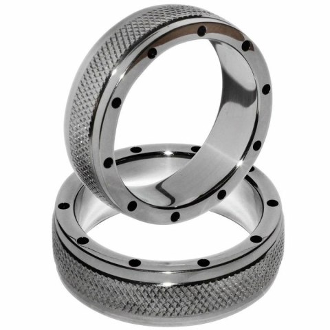 Metal Hard Pierścień ze Stali 50mm - Model Wentylowany, Szerokość 15mm