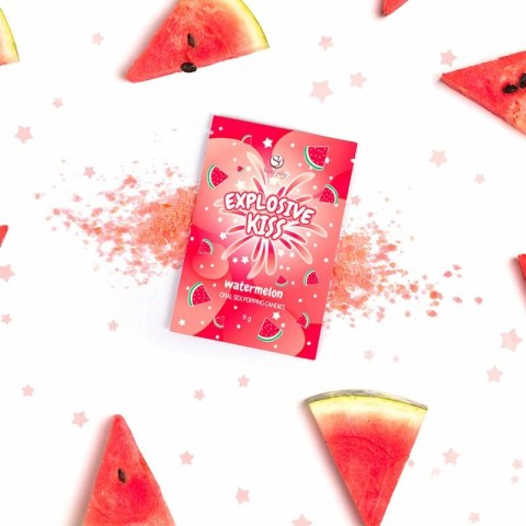 Secret Play Popping Candies Arbuzowe 9g - musujące cukierki smakowe