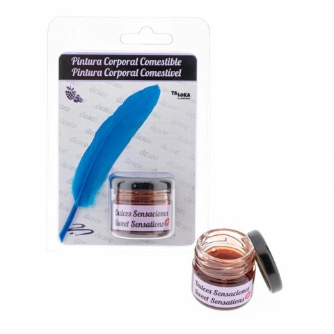 Taloka Jadalna Farba Jagodowa - Naturalny Aromat, 100 ml