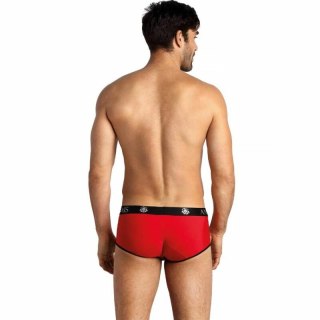 ANAIS MEN Soul Brief XL czerwone, sportowy fason, mikrofibra