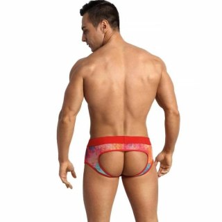 Anais Men Falcon Jock Bikini L bananowy wzor, miękka lycra