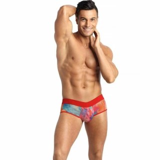 Anais Men Falcon Jock Bikini L bananowy wzor, miękka lycra