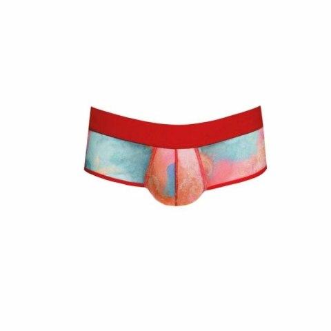 Anais Men Falcon Jock Bikini L bananowy wzor, miękka lycra