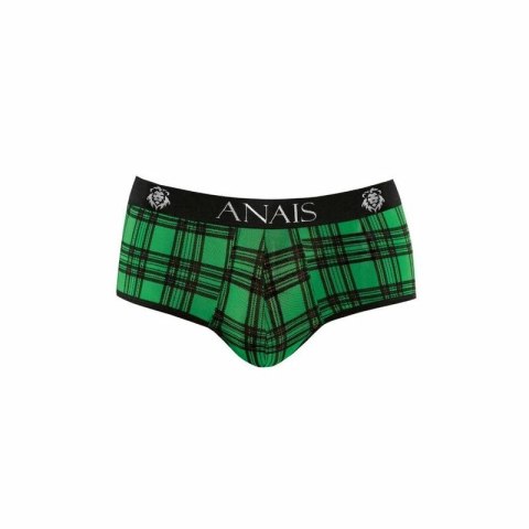 Anais Men Magic Jock Bikini M czarno-zielony, lycra, komfortowy pas