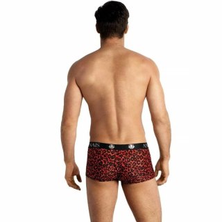 Anais Men Tribal Boxer S czerwone bokserki z mikrofibry animal print