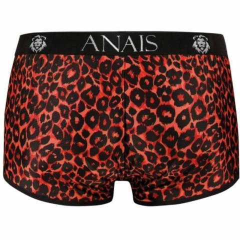 Anais Men Tribal Boxer S czerwone bokserki z mikrofibry animal print