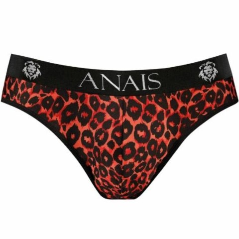 Anais Men Tribal Slip XL czerwone majtki z mikrofibry z motywem zwierzęcym