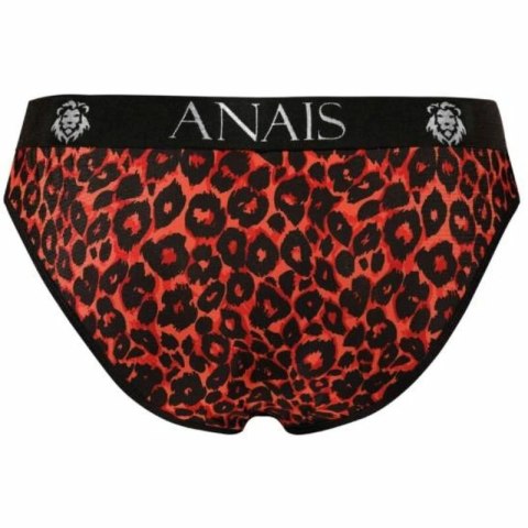 Anais Men Tribal Slip XL czerwone majtki z mikrofibry z motywem zwierzęcym