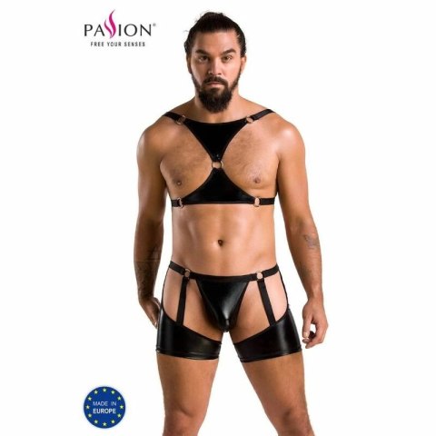 Passion ARON 047 Komplet damski czarny S/M certyfikat Oeko-Tex