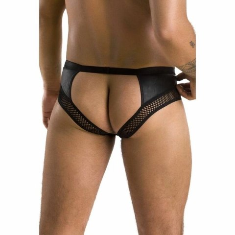 Passion TOM 030 otwarty slip czarny S/M, certyfikat Oeko-Tex, EU