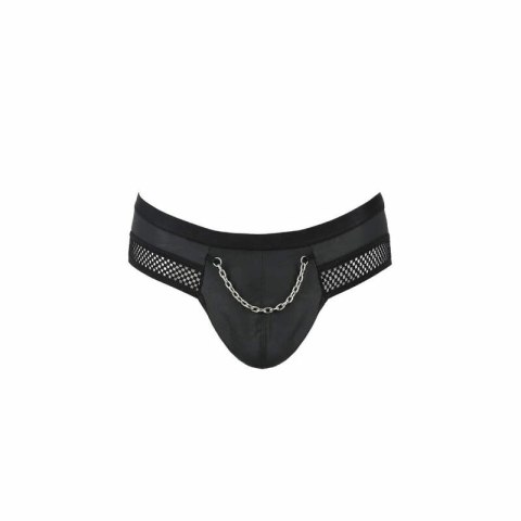 Passion TOM 030 otwarty slip czarny S/M, certyfikat Oeko-Tex, EU