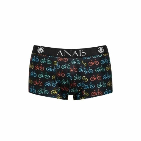 Anais Men Benito Boxer S - bokserki sportowe, dłuższe nogawki, czarne