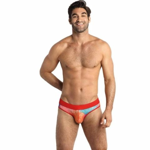 Anais Men Falcon Slip XL - męskie slipy, lycra, bananowy nadruk
