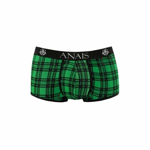 Anais Men Magic Boxer L - Bokserki męskie lycra, zielono-czarna krata