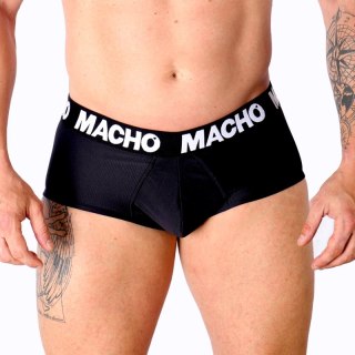 Macho MS30NG Black Slip L - Klasyczna bielizna męska z lycrą