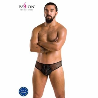 Passion Richard 035 Slip L/XL Czarny - Nowoczesna Bielizna Polska