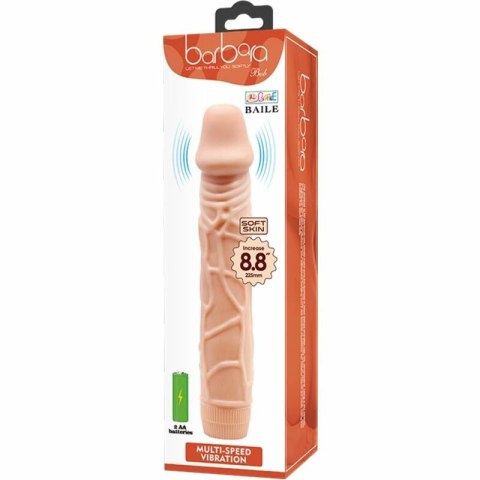Baile Intymna Maszyna Wibracyjna 22,5 cm Kolor Naturalny