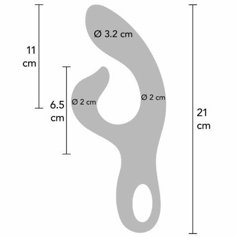 XOCOON Endless G-Spot Vibrator Fuksja - silikonowy, 10 trybow, IPX7