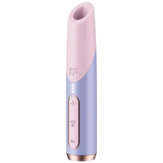Satisfyer Bold Kiss Wave miniaturowy stymulator powietrzny USB-C fioletowy