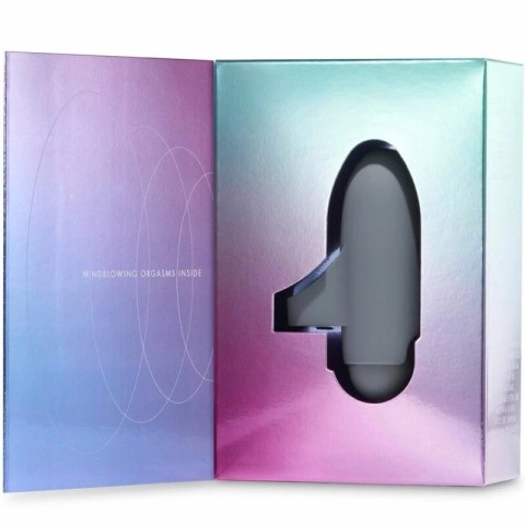 Bijoux Indiscrets Bullet 10 - Wibrujący mini masażer 10 trybow szary