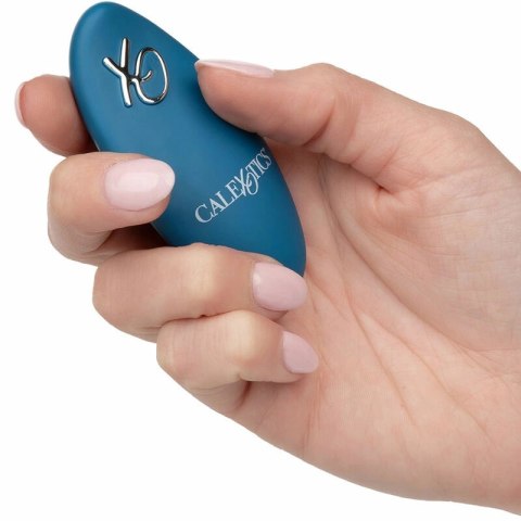 CalExotics Dual Rider Bump & Grind - masażer z podwojnym silnikiem, niebieski