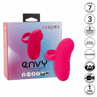 CalExotics Envy Thumping Massager rożowy - 7 trybow, wodoodporny, USB