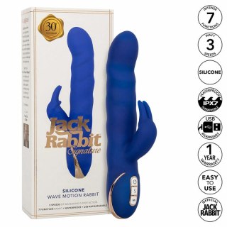 CalExotics Jack Rabbit Wave Motion model silikonowy niebieski IPX7 USB