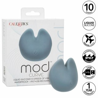 CalExotics Mod Curve Stimulator Blue - Wibrujący masażer silikonowy USB