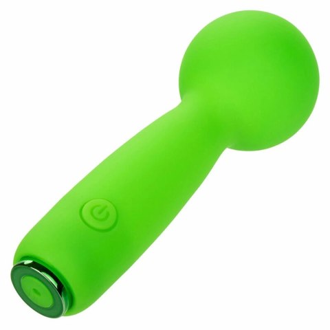 CalExotics Neon Vibes Bubbly Vibe Mini Masażer Zielony 10 Trybow USB