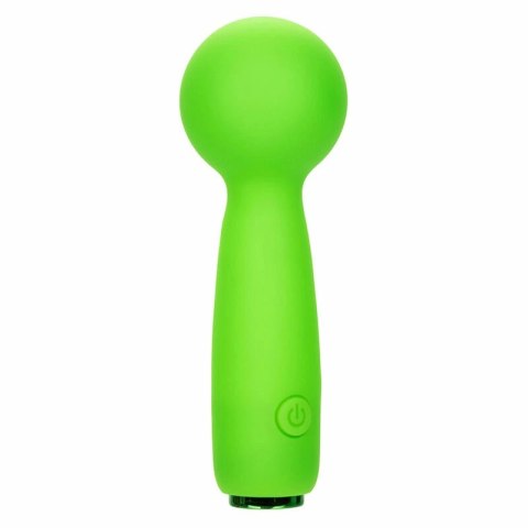 CalExotics Neon Vibes Bubbly Vibe Mini Masażer Zielony 10 Trybow USB