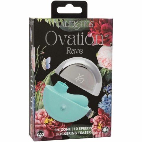 CalExotics Ovation Rave Aqua Green - stymulator z 10 trybami pracy i etui