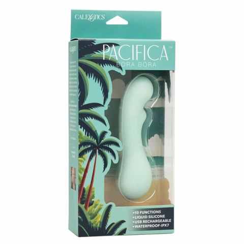 CalExotics Pacifica Bora Bora - Wibrator G-Spot 10 Trybow Aqua Silikon