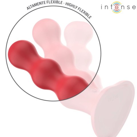 Intense Cody model z przyssawką, czerwony, pilot bezprzewodowy