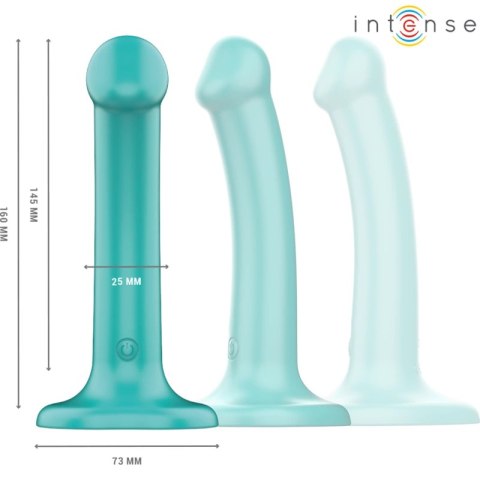 Intense Katie Blue - wielofunkcyjny model z przyssawką i pilotem, 16 cm
