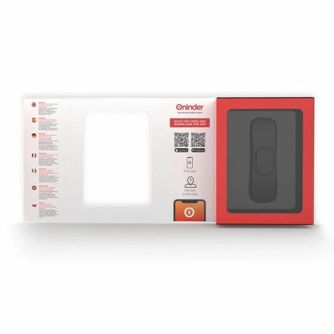 ONINDER MANILA - Wibrująca bielizna z aplikacją, 9 trybow, 9,6x2,6 cm