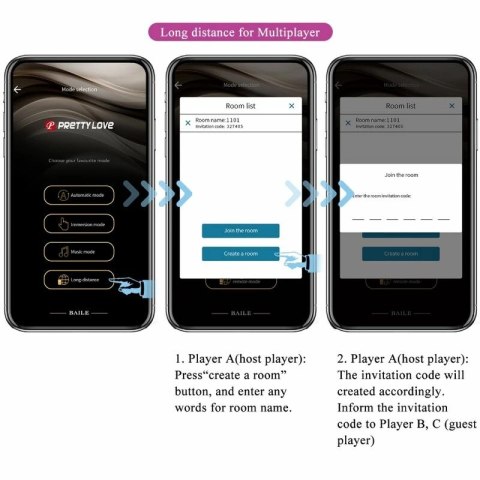 Pretty Love Elvira Fioletowe Kule Kegla z Aplikacją i Pilotem Bluetooth