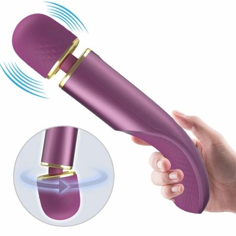 Pretty Love Masażer 7 Trybow Wibracji Fioletowy, 24 cm USB