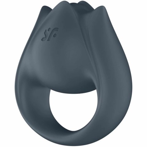 Satisfyer Perfect Pair 2 Grey - Wielofunkcyjny Pierścień i Stymulator 2w1