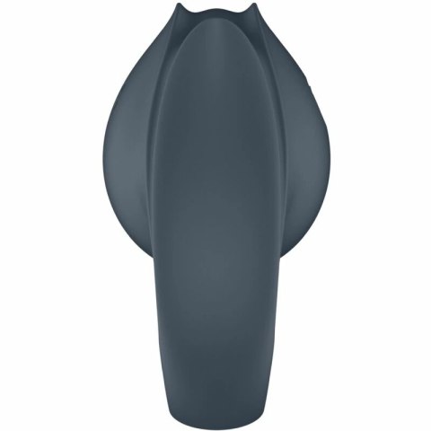 Satisfyer Perfect Pair 2 Grey - Wielofunkcyjny Pierścień i Stymulator 2w1