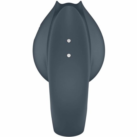 Satisfyer Perfect Pair 2 Grey - Wielofunkcyjny Pierścień i Stymulator 2w1