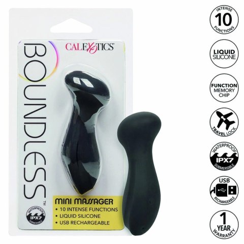 CalExotics Boundless Mini Masażer USB, silikonowy, wodoodporny, 9,5 cm