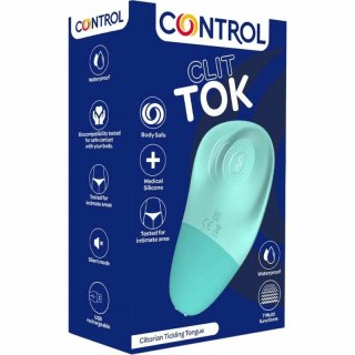 Control Clit Tok - ładowany model z ruchomą końcowką, silikon medyczny