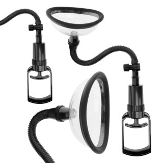 Intense Ręczna pompka prożniowa z dwoma wymiennymi kubkami 8,5 cm