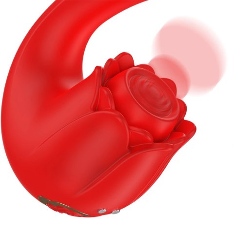 MIA Selena Czerwony Stymulator Intymny z 2 Silnikami i 10 Trybami