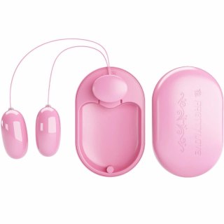 Pretty Love Fun Box Pink - Kompaktowy model wibrujący, 12 trybow, USB