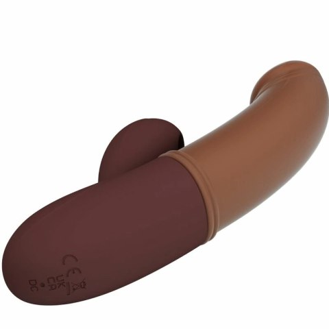 Pretty Love Kane - urządzenie intymne G-Spot, fale i funkcja ssania, brązowe