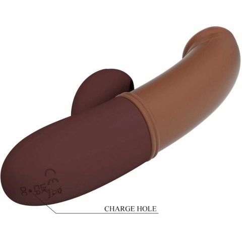 Pretty Love Kane - urządzenie intymne G-Spot, fale i funkcja ssania, brązowe